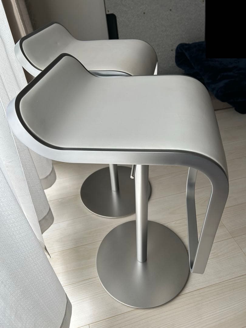 ハイスツール　lapalma (ラパルマ) 2脚　白