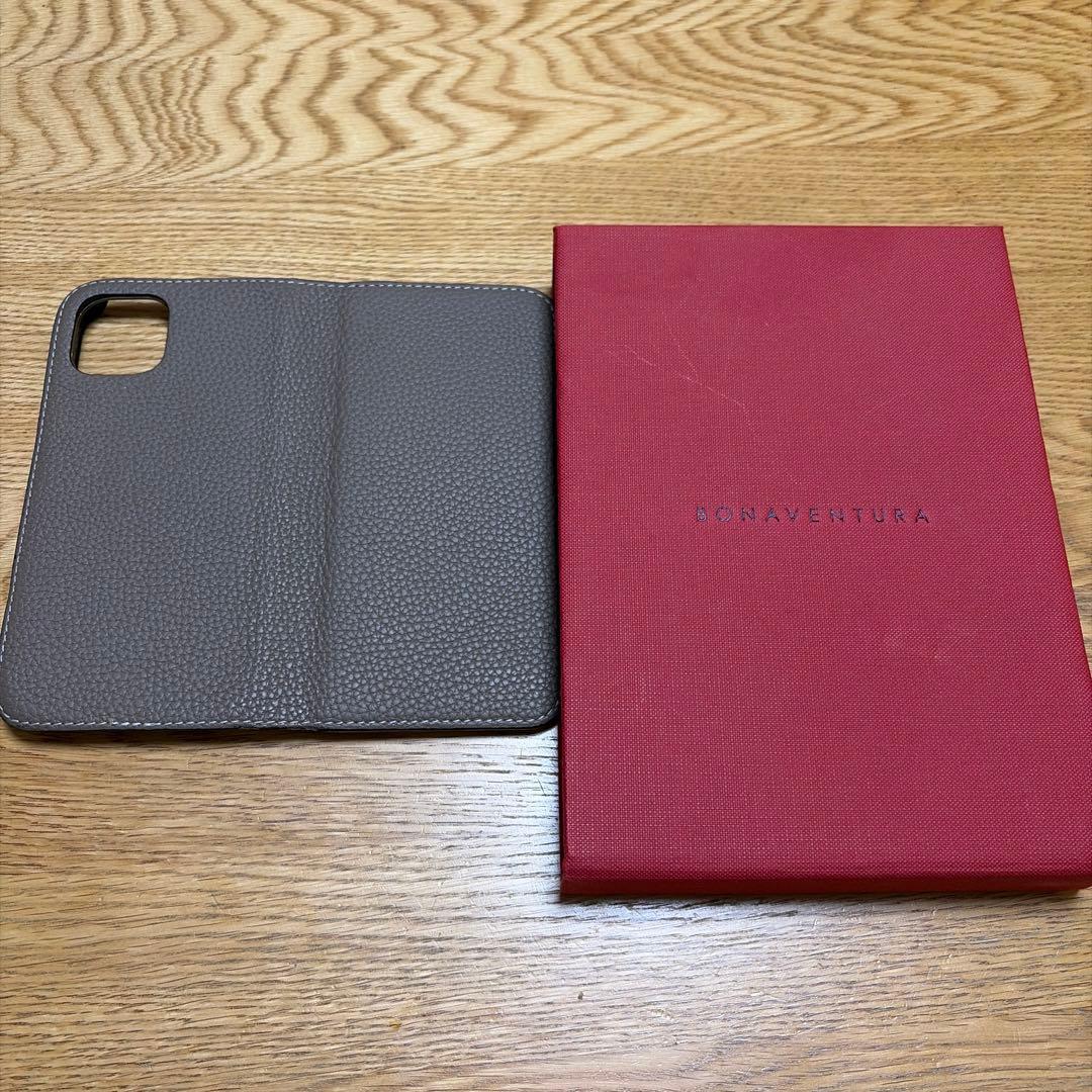 BONAVENTURA 手帳型ケース ブラウン　iPhone13