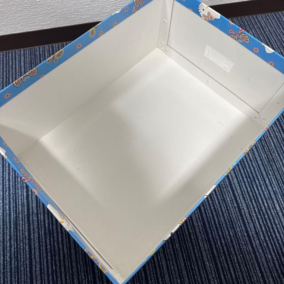 希少　レトロ　ハローキティ　キティ　バタフライキティ　　収納　ケース　ボックス