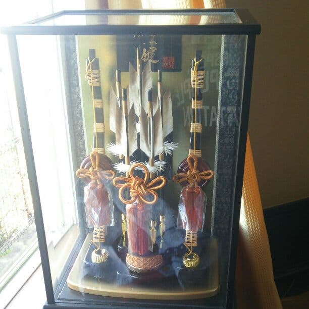 節句の破魔弓