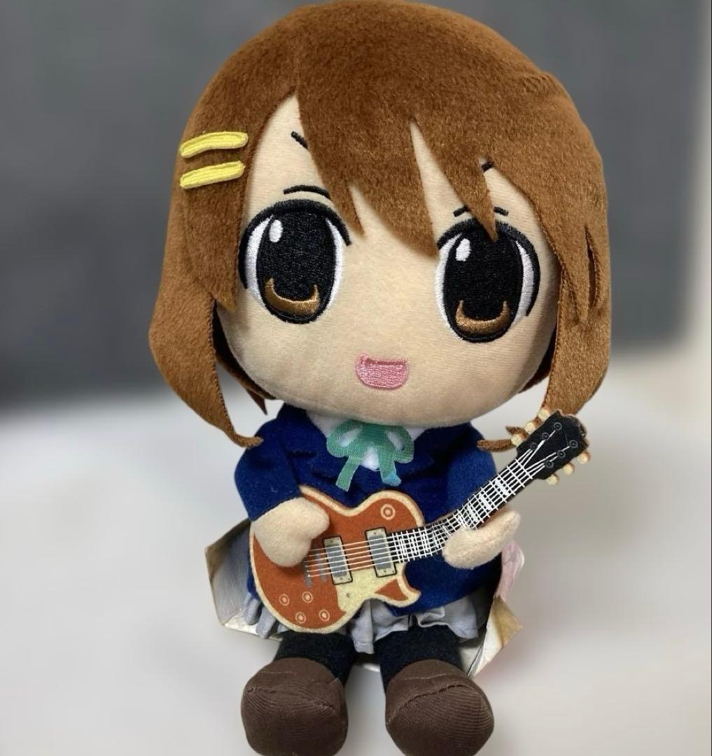 けいおん！ 平沢唯 秋山澪 ギター ベース ぬいぐるみ 2体セット