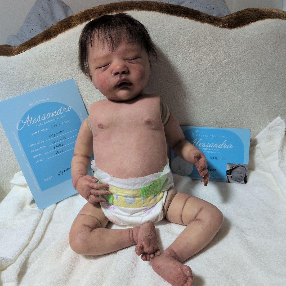 Alessandro リアルなリボーン人形 約50cm