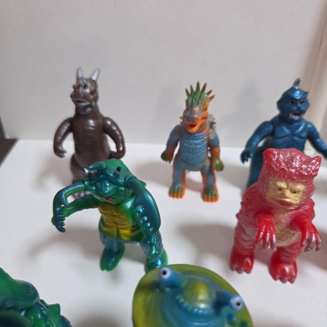 ウルトラマン・ 怪獣 ミニ フィギュア 　ブルマーク　21体　　当時物　円谷プロ