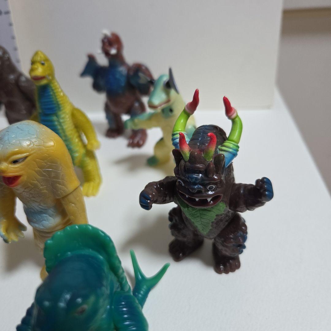 ウルトラマン・ 怪獣 ミニ フィギュア 　ブルマーク　21体　　当時物　円谷プロ
