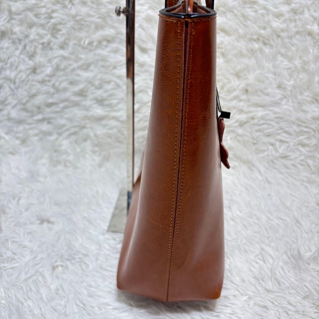 トートバッグ 本革 ビジネス 牛革 A4サイズ イタリアンレザー ハンドメイド