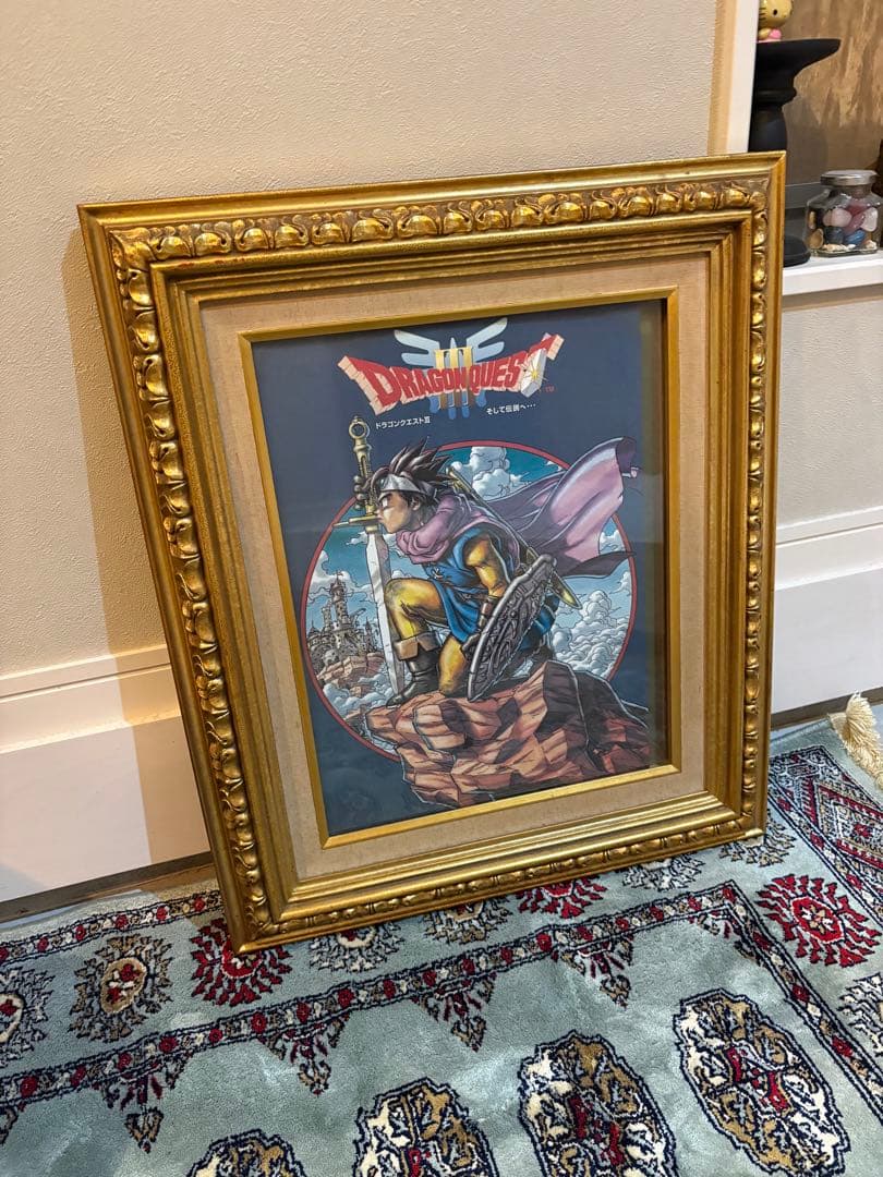 ドラゴンクエストⅢ 一番くじ　アンティーク額縁付