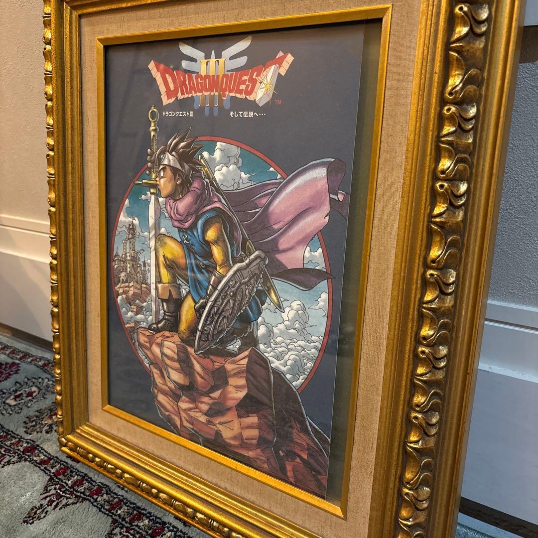 ドラゴンクエストⅢ 一番くじ　アンティーク額縁付