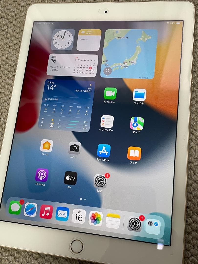 美品！iPad Air2 16GB Wi-Fi 　GOLD