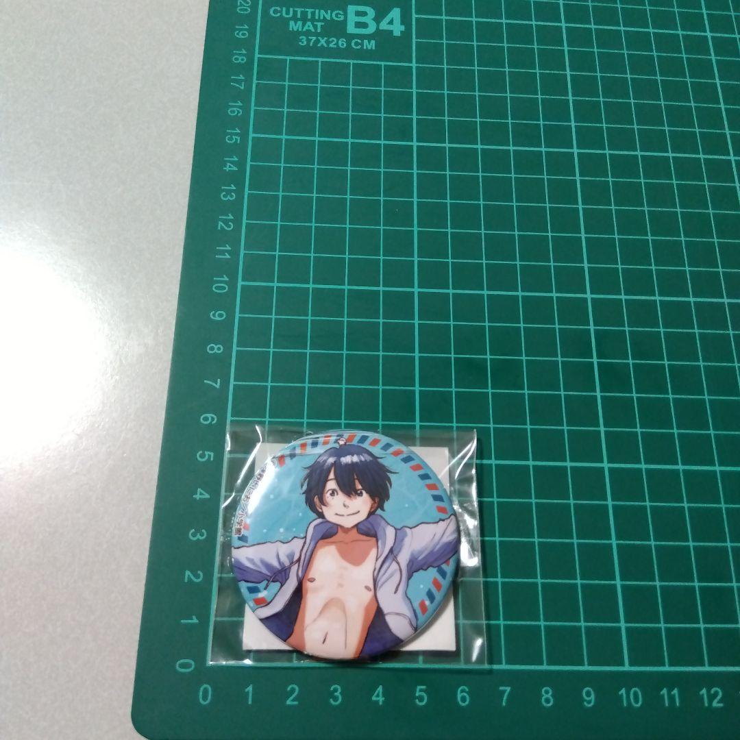 【デッドデッドデーモンズデデデデデストラクション】大葉圭太 くじ 缶バッジ 水着