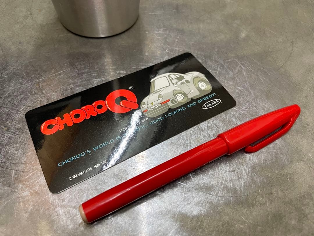 チョロQ ステッカー　TAKARA ポルシェ　959
