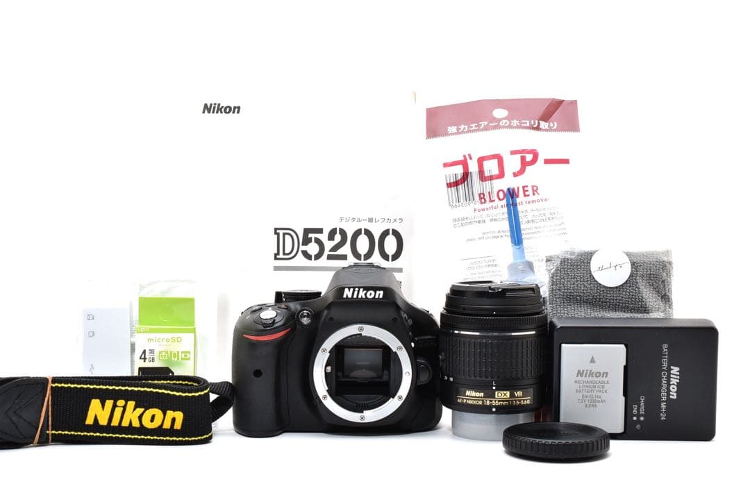 ✨ショット数585枚✨Nikon D5200 超低使用　手ぶれ補正　スマホ転送可