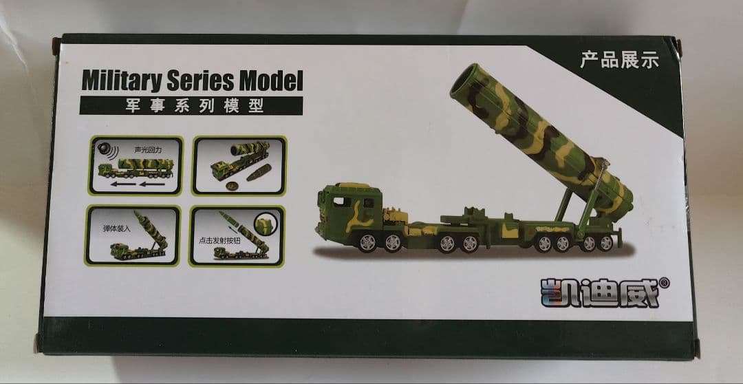 希少 1/64 DF-31 中国人民解放軍ロケット軍 大陸間弾道ミサイルICBM