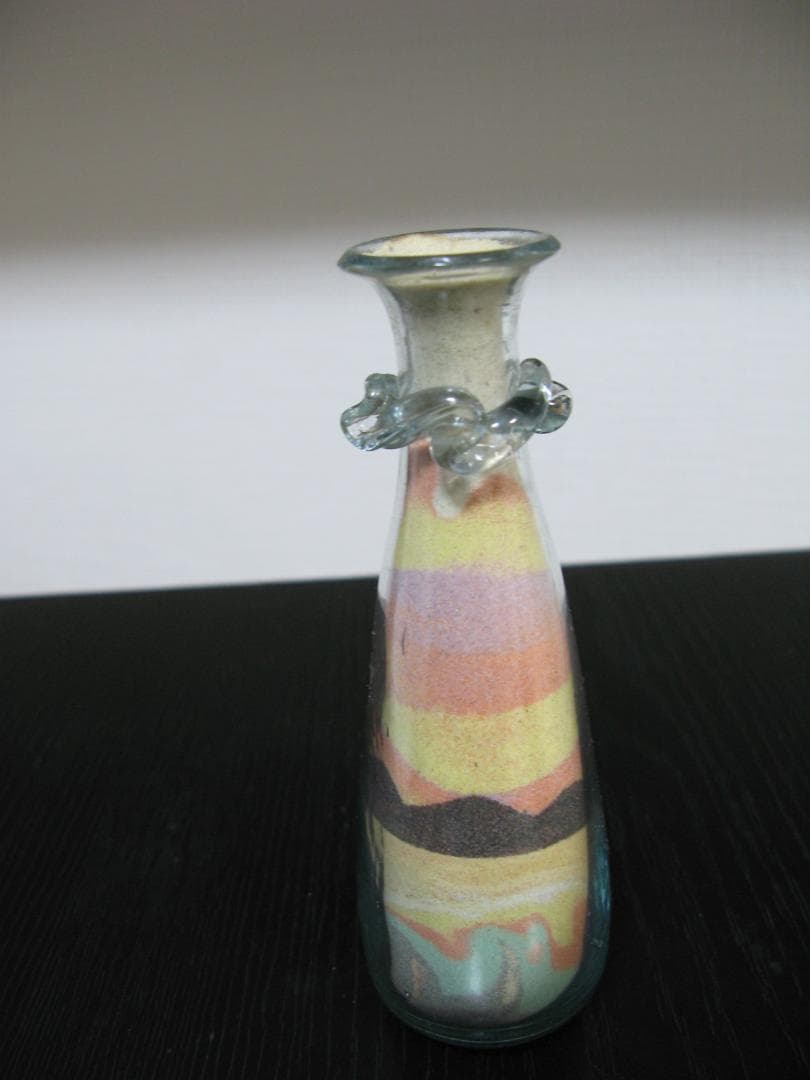 レトロ　ラクダ 砂　ガラス　瓶　ビン