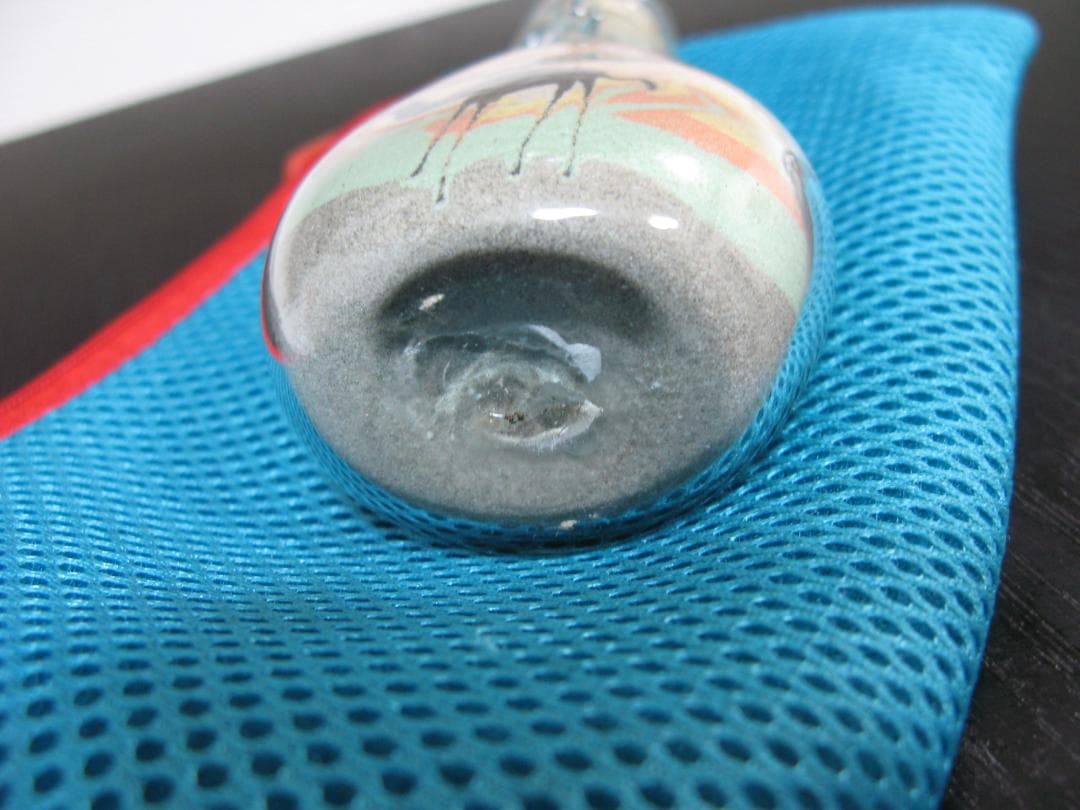 レトロ　ラクダ 砂　ガラス　瓶　ビン