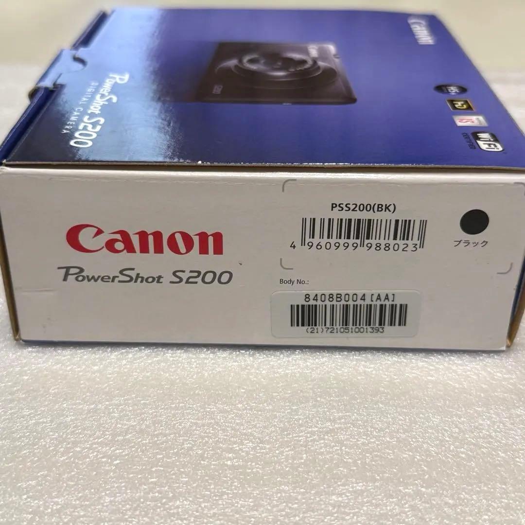 【1回使用の美品】　Canon PowerShot S200