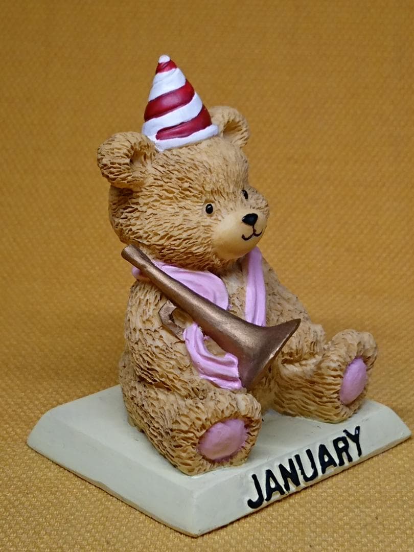 クマ　テディベア　彫像　オブジェ　置物　インテリア　工芸品　美術品　A1288