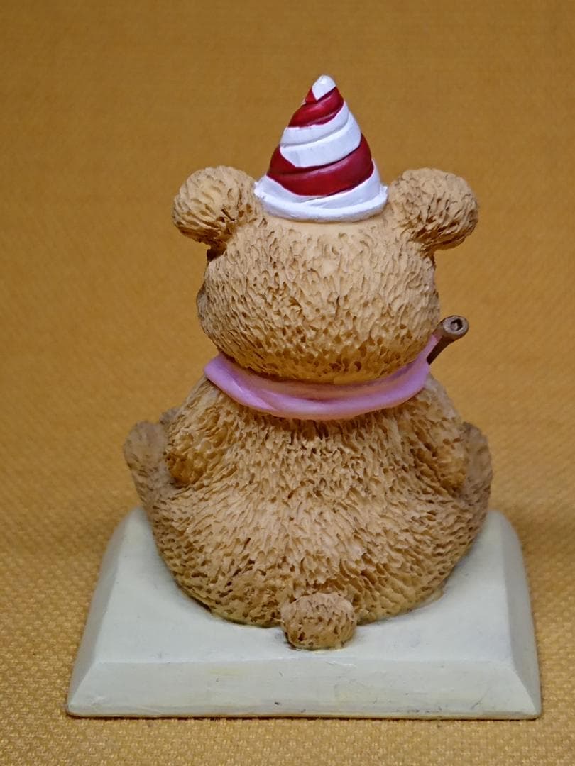 クマ　テディベア　彫像　オブジェ　置物　インテリア　工芸品　美術品　A1288