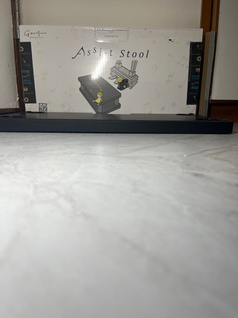 1月5日までの販売です Assist stool ピアノ足台 ほぼ未使用品