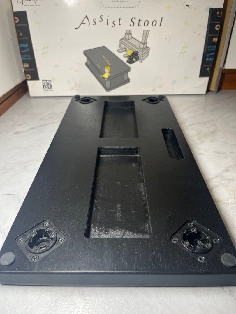 1月5日までの販売です Assist stool ピアノ足台 ほぼ未使用品