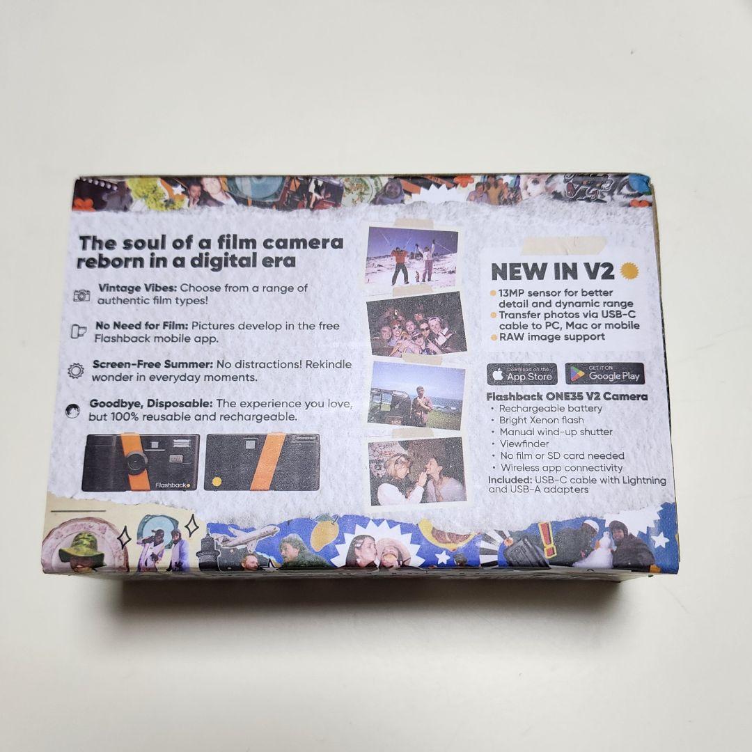 【国内未発売】Flashback One35 V2　オレンジ×ブラック