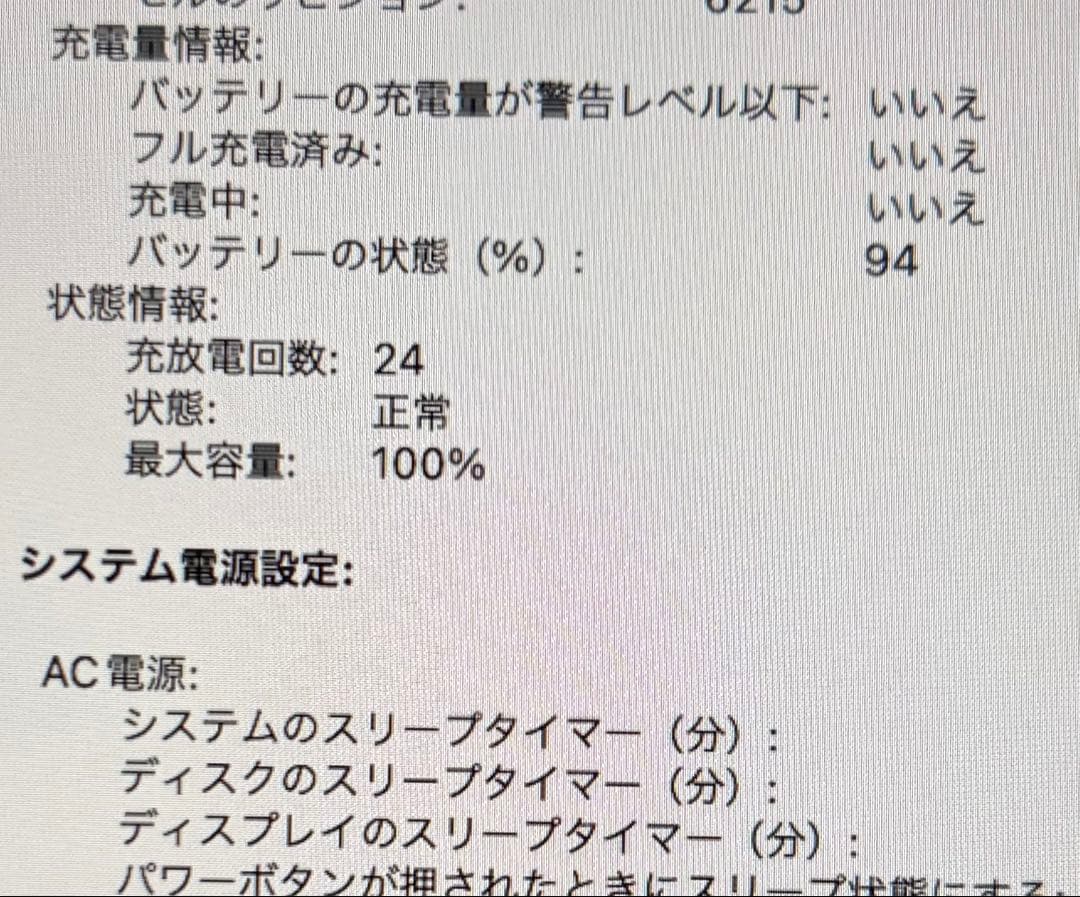 MacBook本体 BT100% MacBook Air M2 16GB 256GB