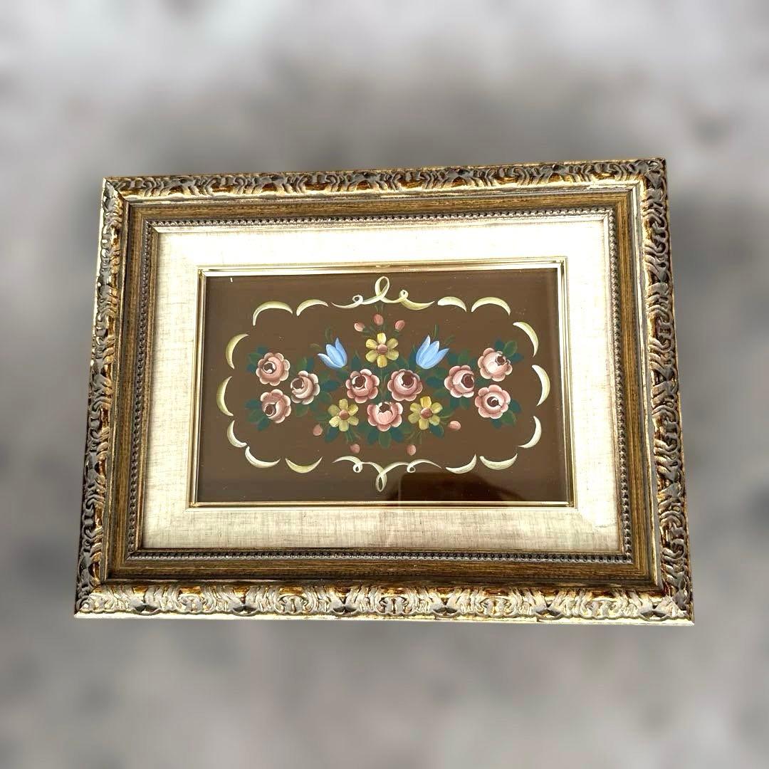 トールペイント (マルチローディング)額絵