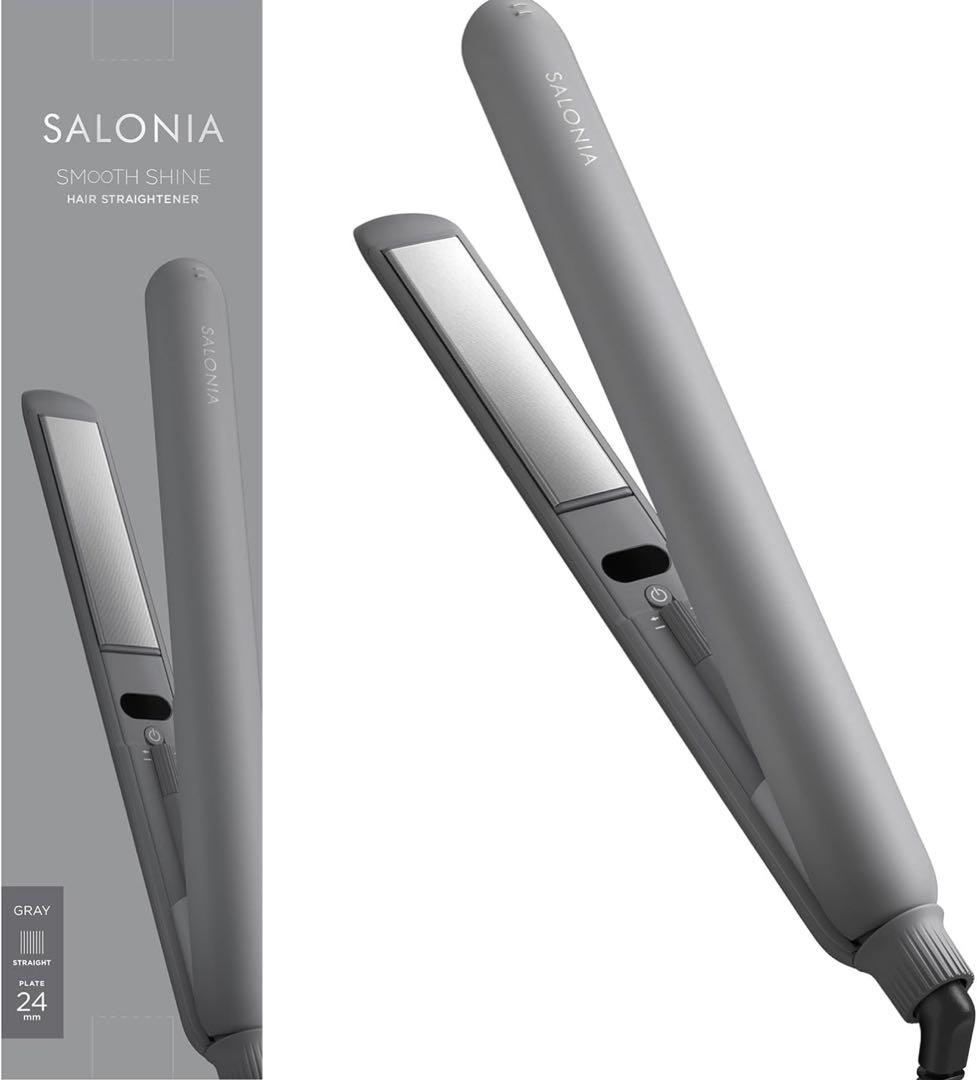 サロニア スムースシャイン ストレート アイロン 24mm SAL23105GR