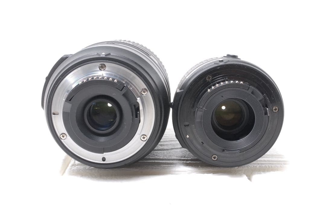 新品級 ショット数266回✨Nikon D5500 ダブルズーム 超望遠レンズ付