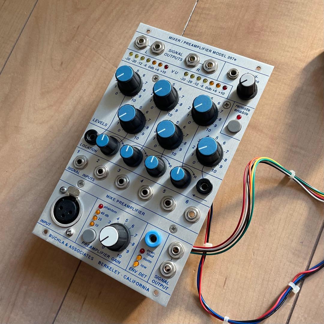 Buchla 207e mixer モジュラーシンセ