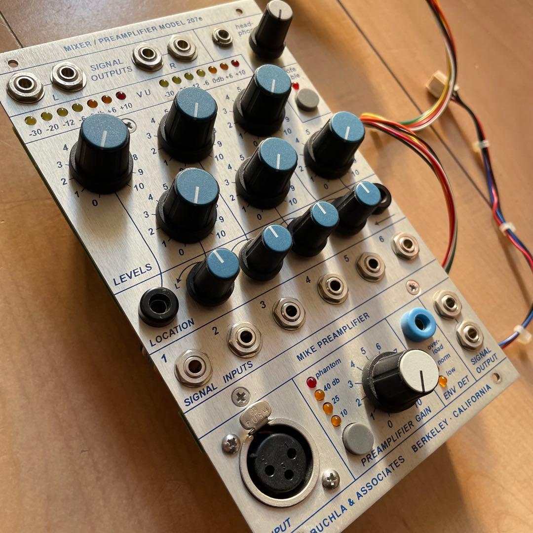 Buchla 207e mixer モジュラーシンセ