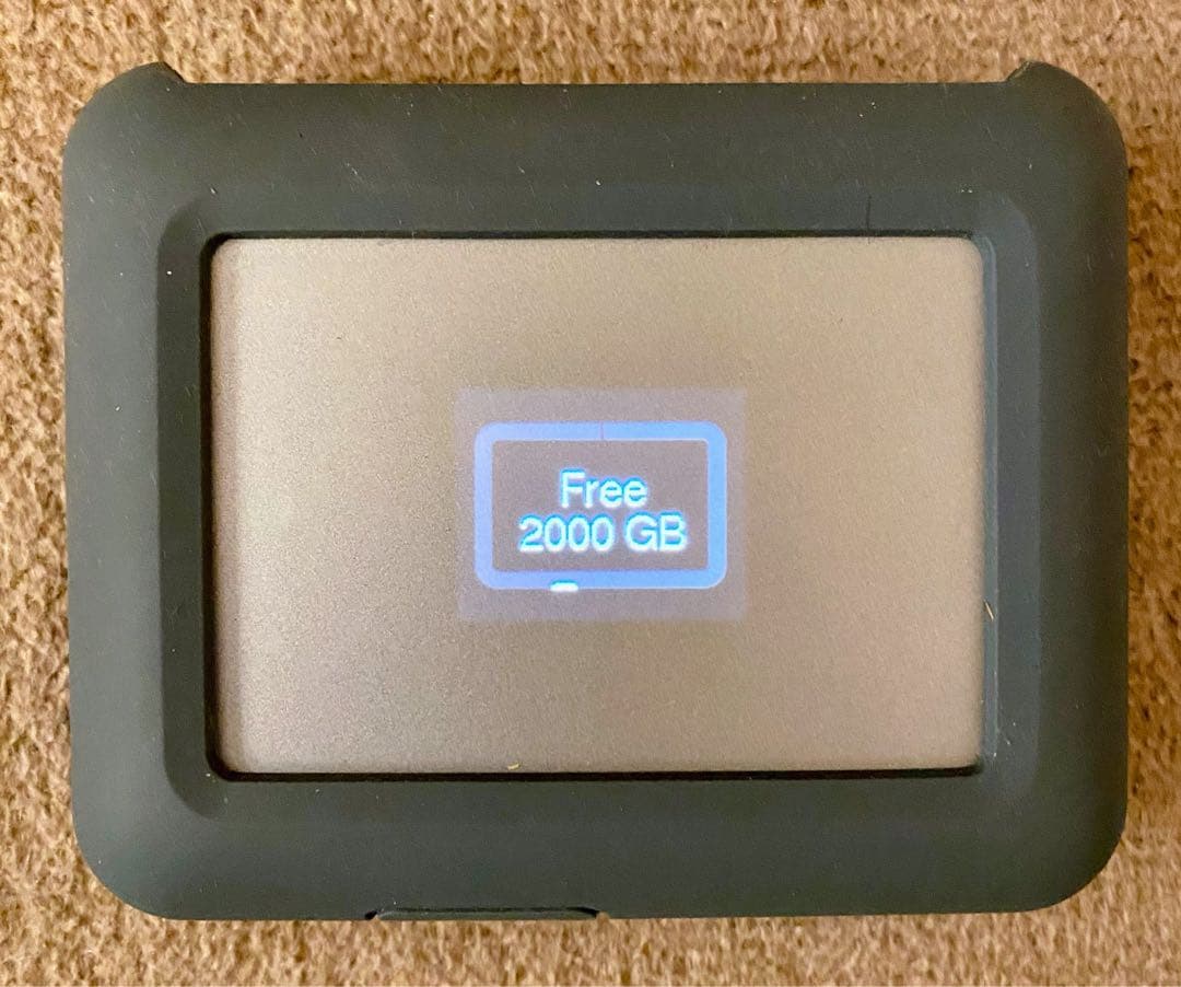 【中古品】LaCie DJI Copilot BOSS 2TB