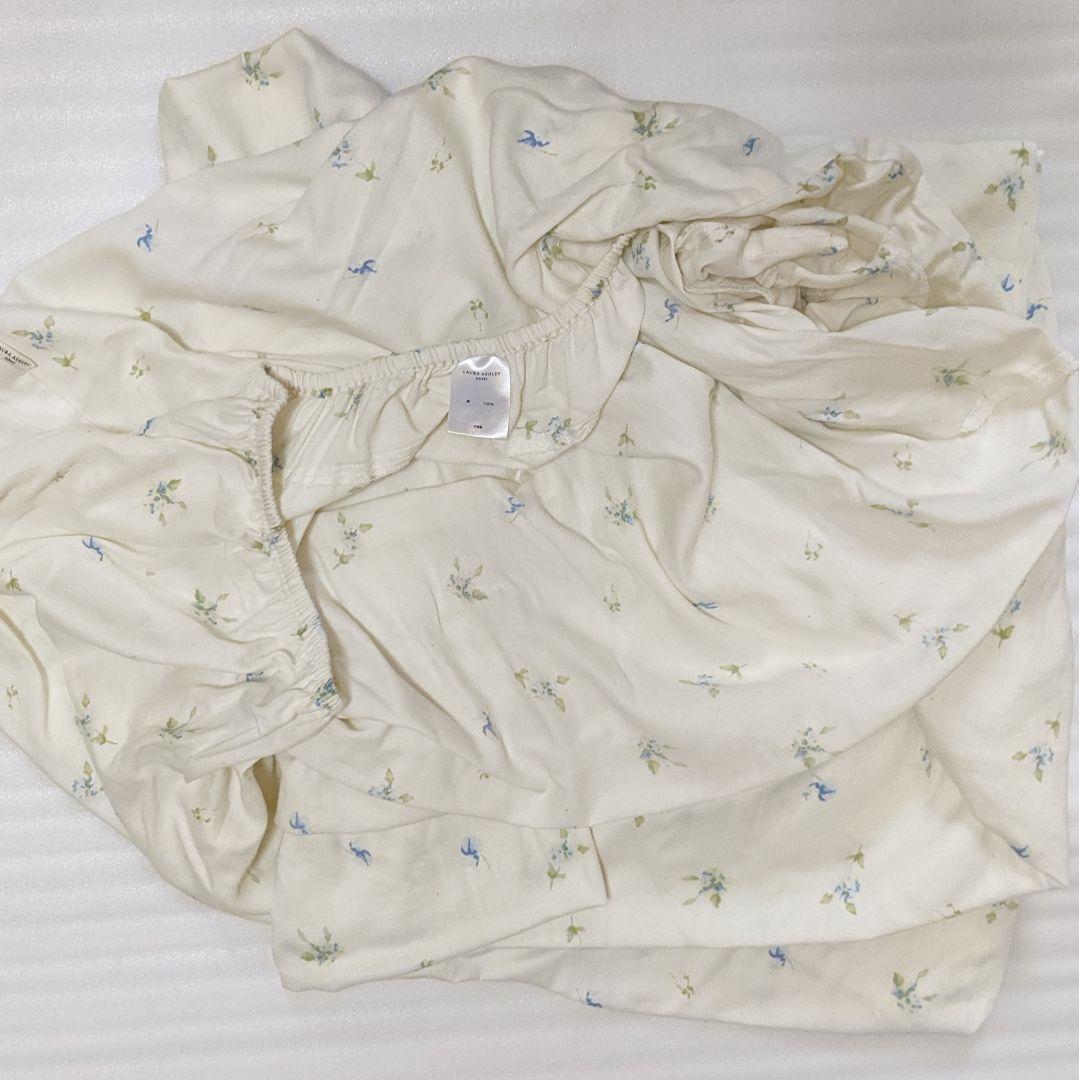 4点セット 布団カバー ボックスシーツ 枕カバー 毛布 ローラアシュレイ