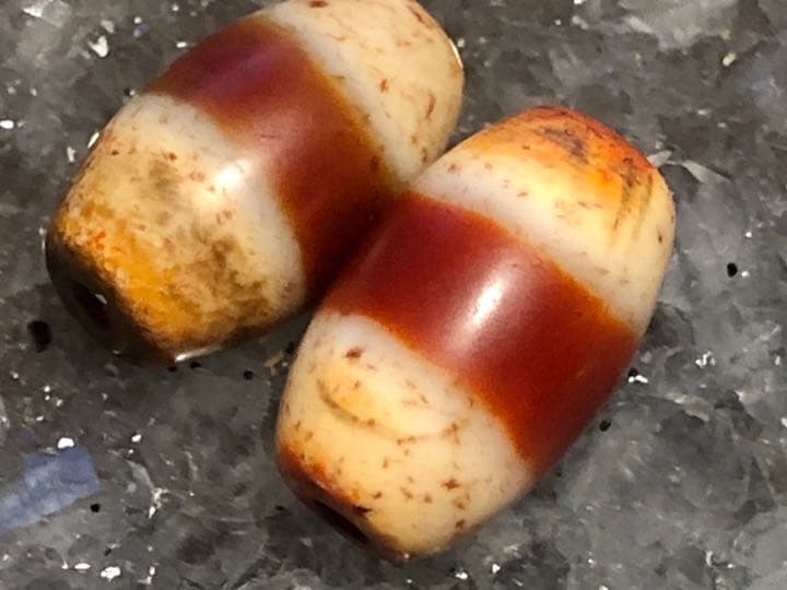 チベットジービーズ・西蔵天珠 至純天珠 老砿線珠小天珠 セット