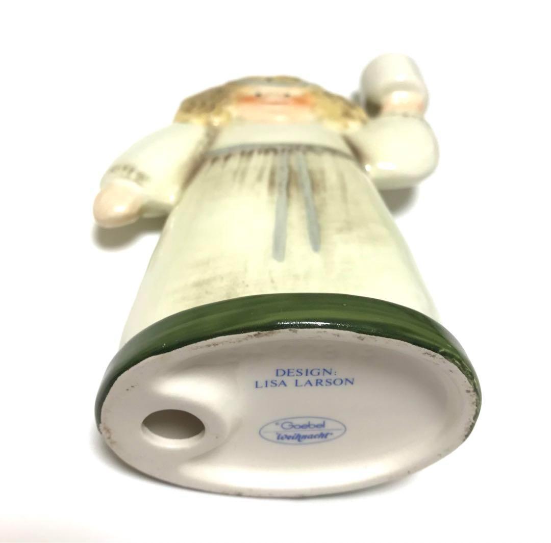 リサラーソン 天使のキャンドルホルダースタンド クリスマス 美品希少品北欧