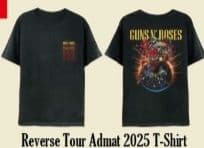 GUNS N' ROSES 2025横浜TourTシャツ Lサイズバックプリント