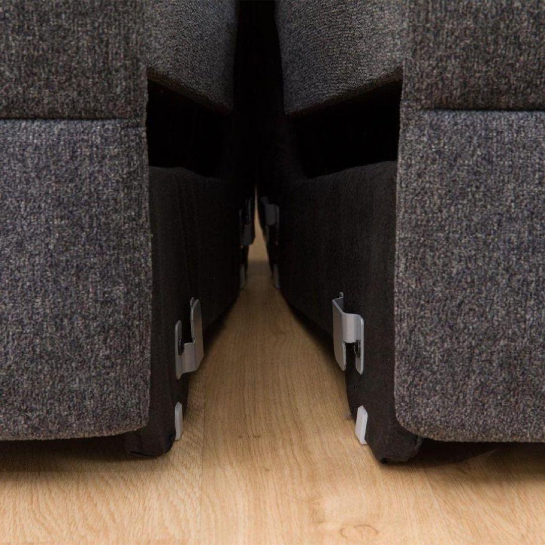 3人掛け　電動リクライニングソファ　布張りタイプ　KK6133 DGY ニトリ