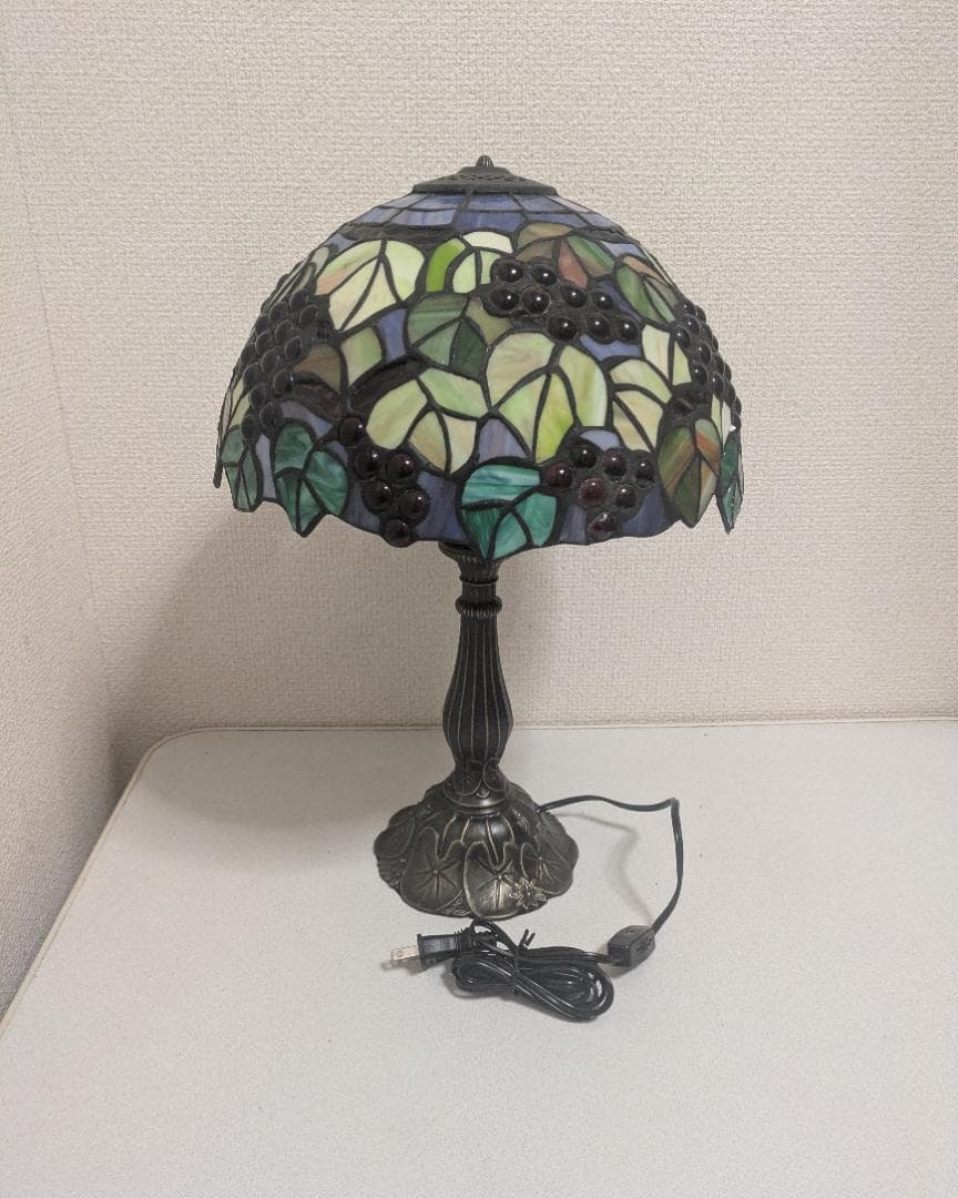 【新品】ステンドグラス スタンドライト テーブルライト アンティーク調 No.2