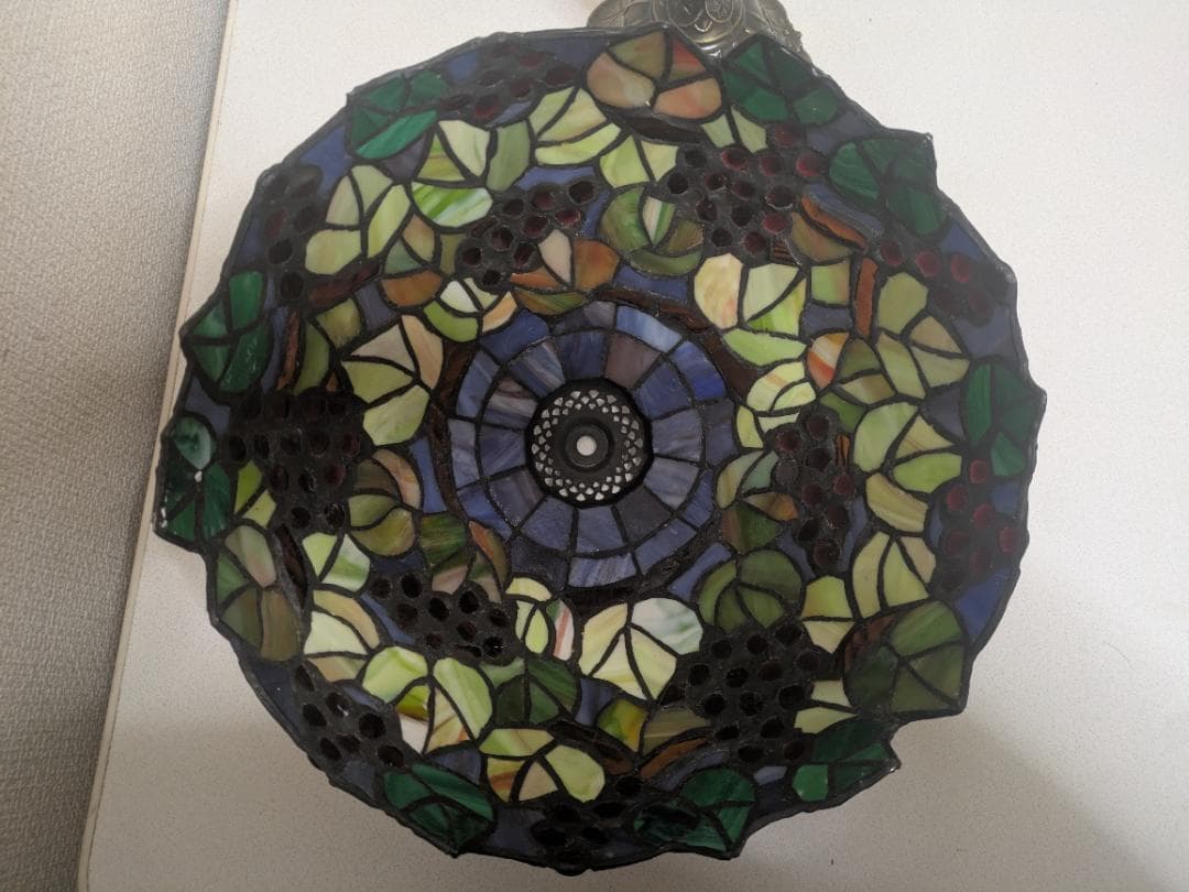【新品】ステンドグラス スタンドライト テーブルライト アンティーク調 No.2