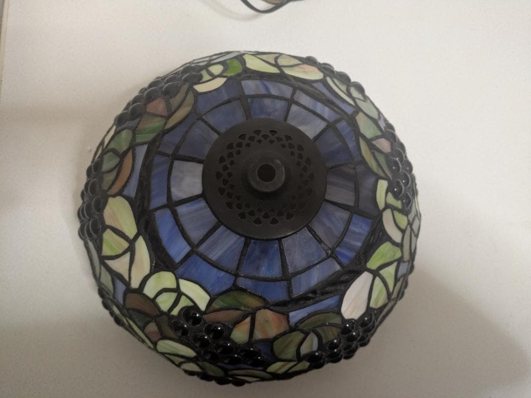 【新品】ステンドグラス スタンドライト テーブルライト アンティーク調 No.2