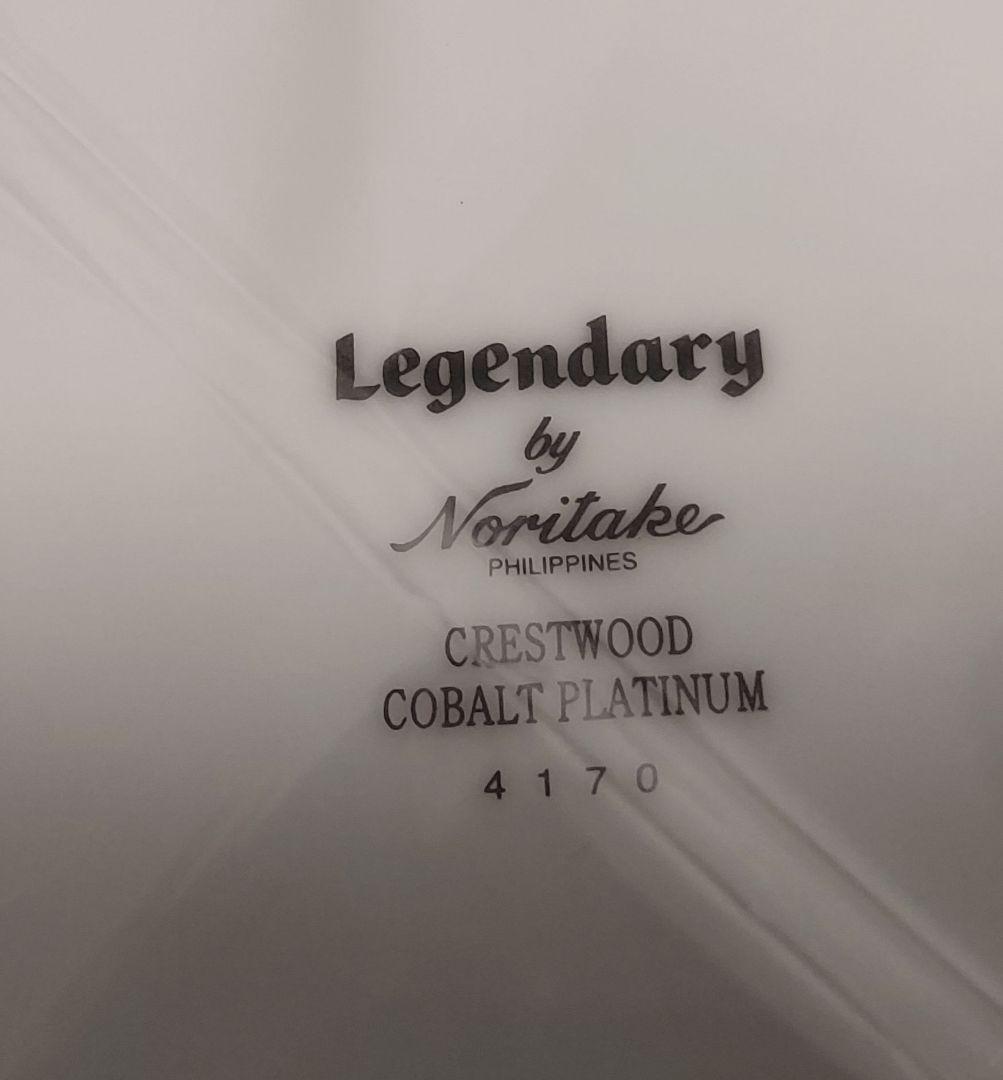 ノリタケ　レジェンダリー　コバルトプラチナ　セット