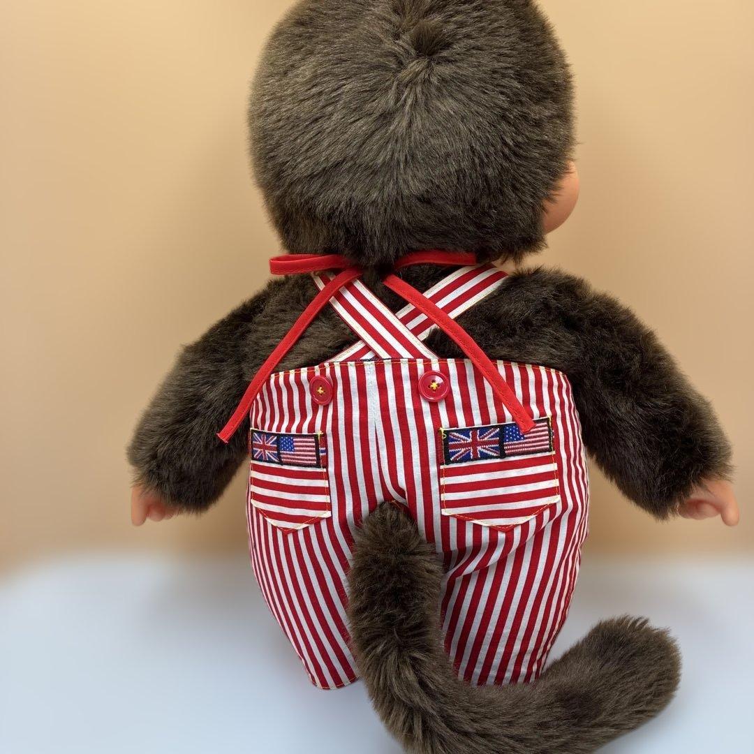 n227.azuchanさんご依頼品 モンチッチ Ｌサイズ　オーバオール2枚