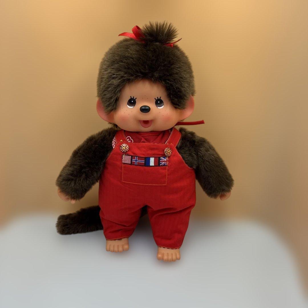 n227.azuchanさんご依頼品 モンチッチ Ｌサイズ　オーバオール2枚