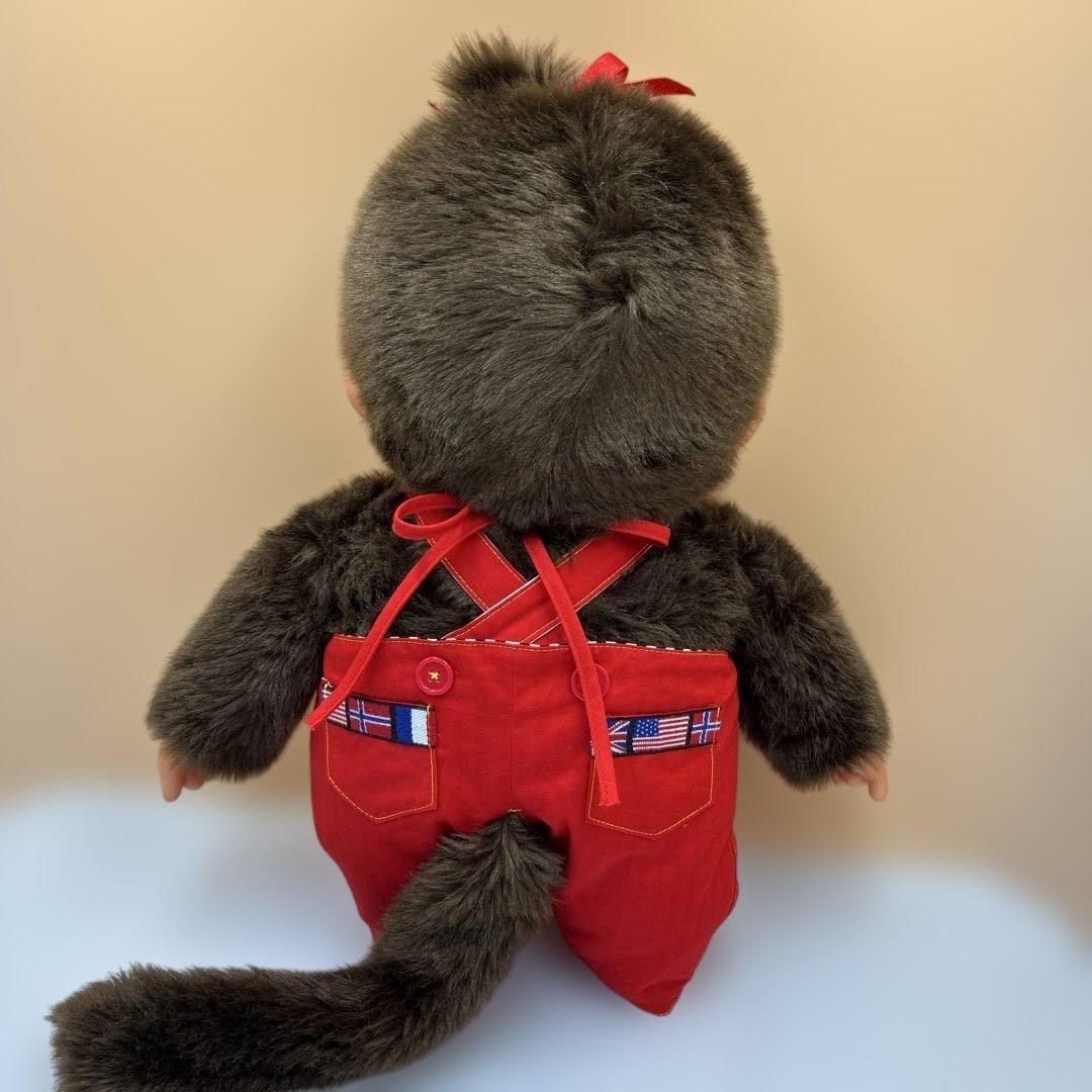 n227.azuchanさんご依頼品 モンチッチ Ｌサイズ　オーバオール2枚