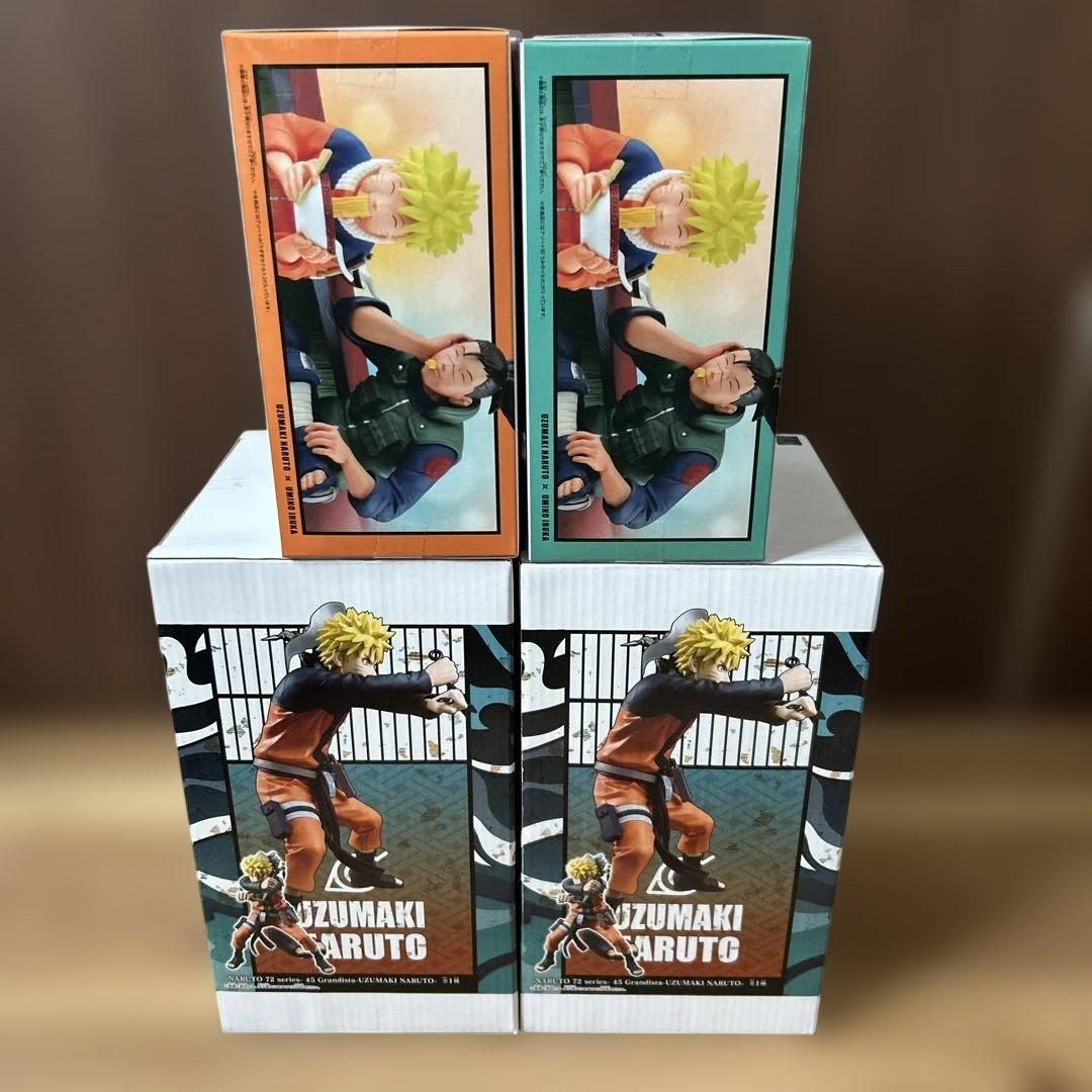 NARUTO 72 seriesフィギュア 4体セット