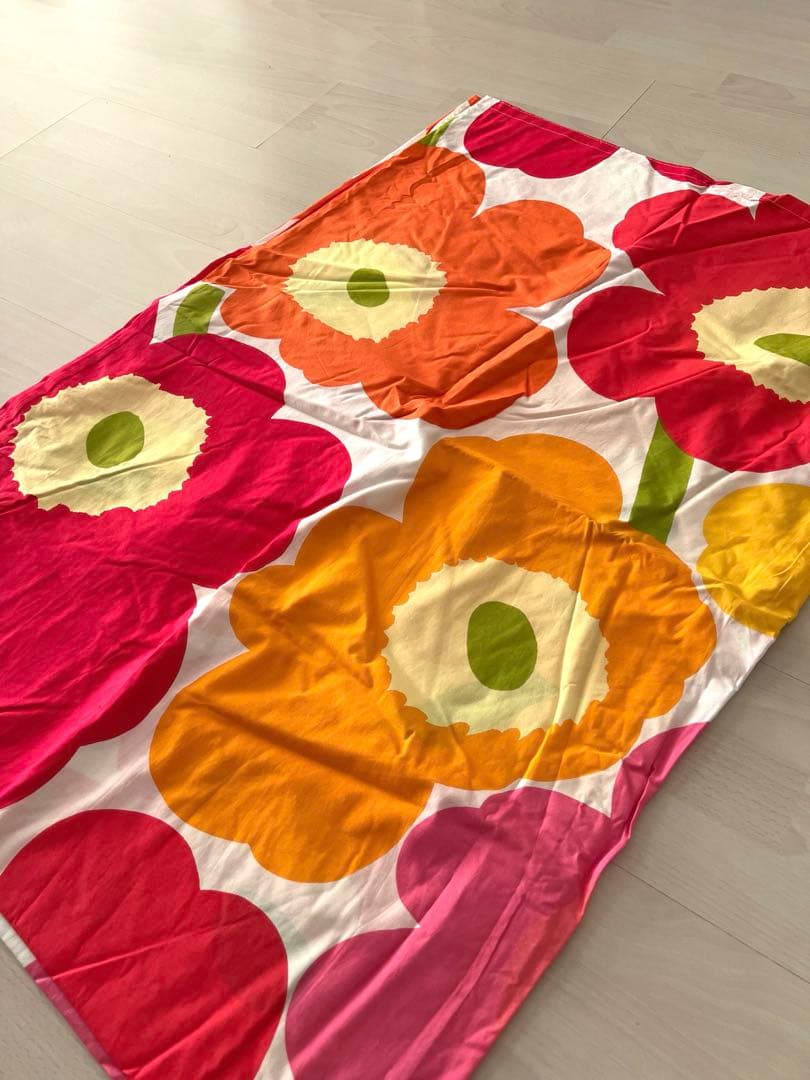 marimekko 花柄 掛け布団カバー
