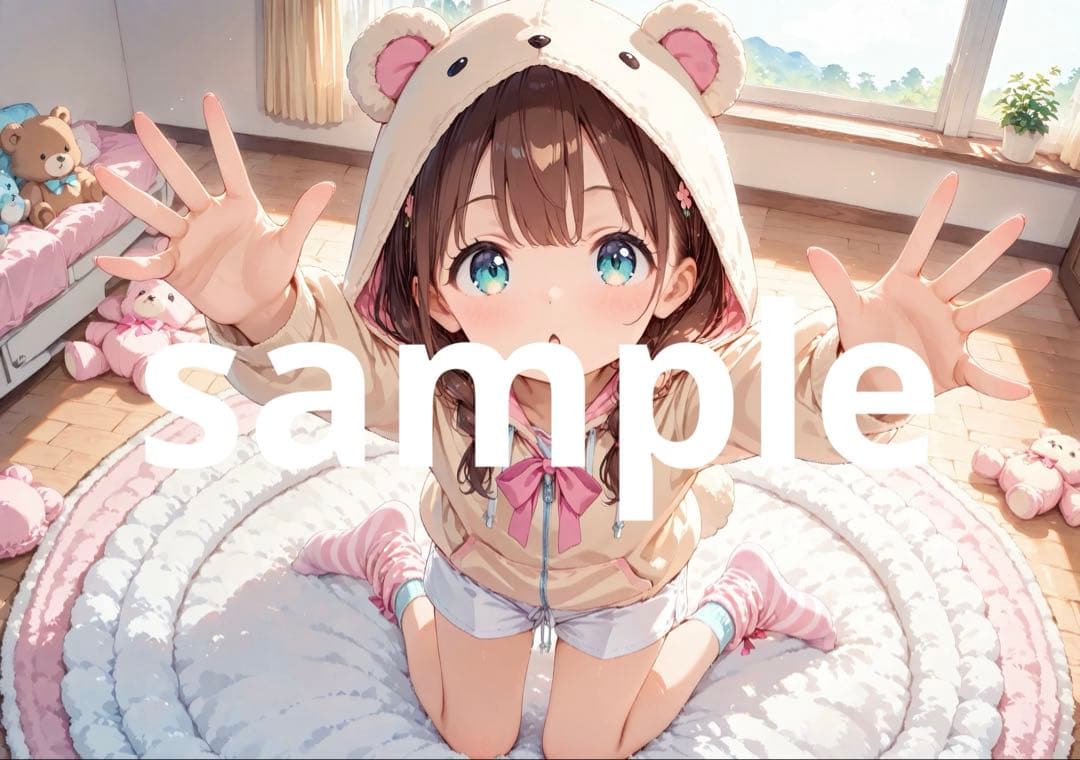 かわいいイラスト　ポスター　かわいい　A4サイズ　イラストポスター　まとめ売り