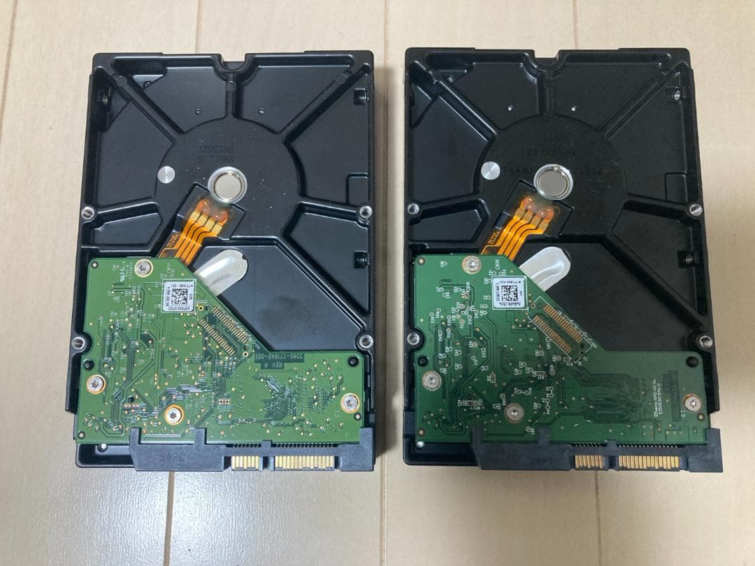 WD Green 2TB 内蔵ハードディスクドライブ 2セット