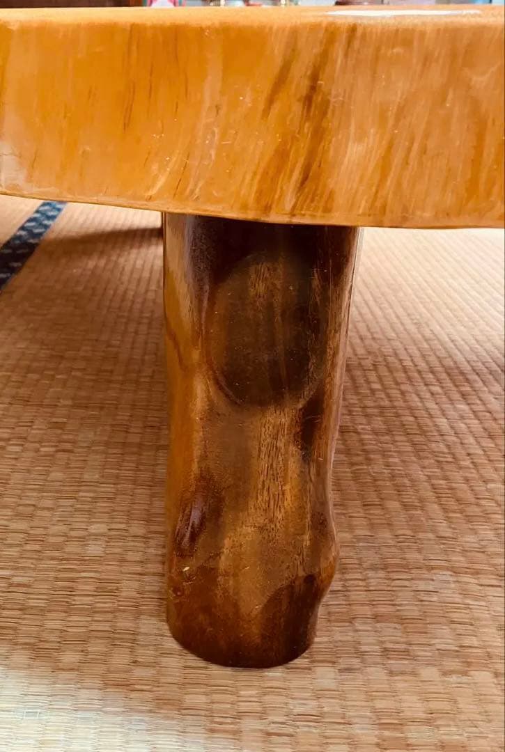 最終値下げ‼️華麗‼️希少美‼️一枚板高級ダイニングテーブル　高級座卓