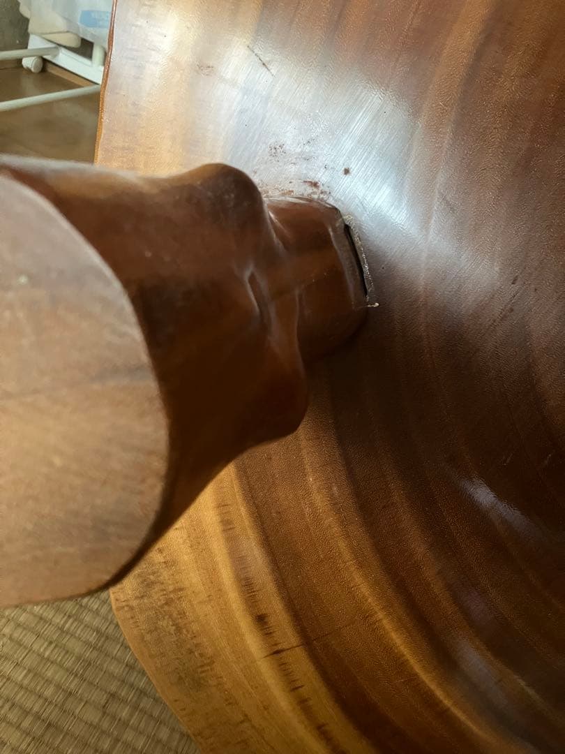 最終値下げ‼️華麗‼️希少美‼️一枚板高級ダイニングテーブル　高級座卓