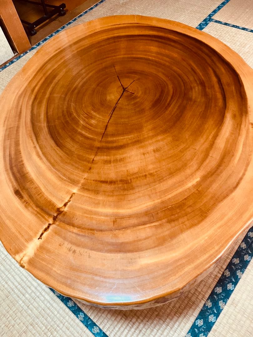 最終値下げ‼️華麗‼️希少美‼️一枚板高級ダイニングテーブル　高級座卓